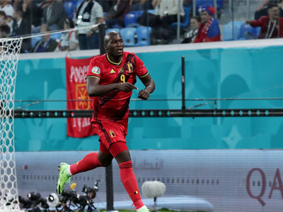 Romelu Lukaku scoret to mål i europacupen for første gang